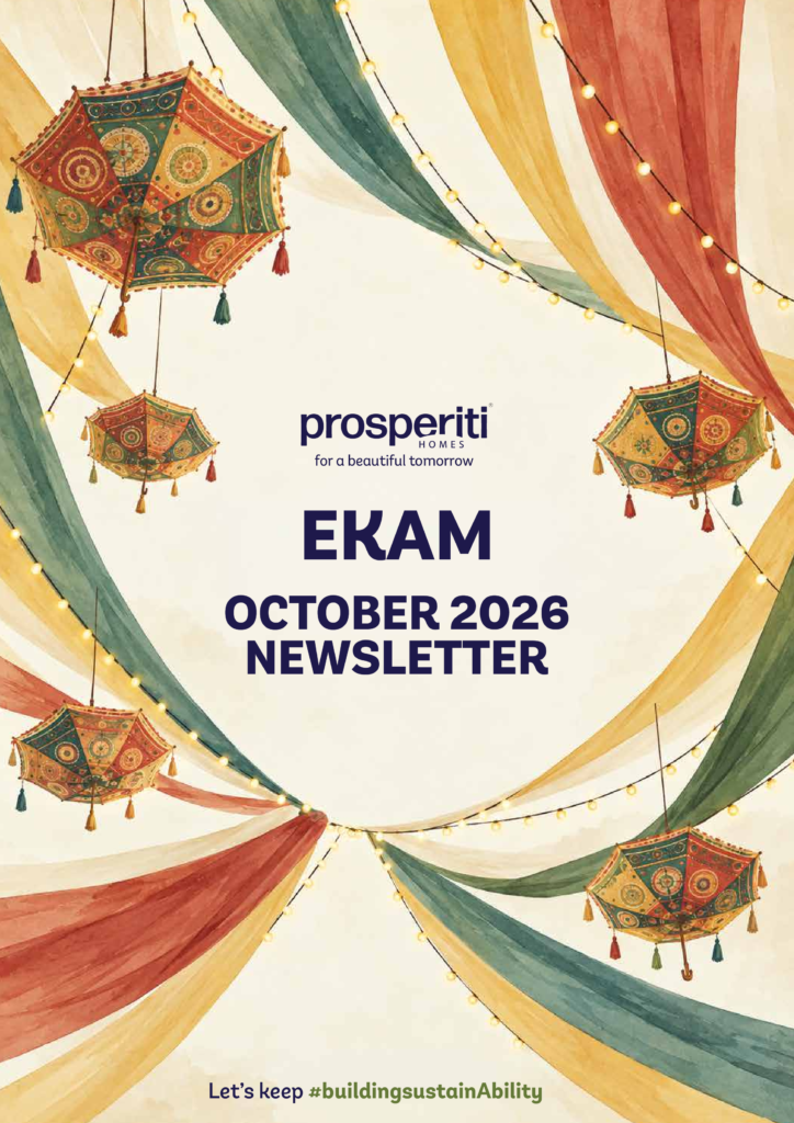 Ekam By Prosperiti Homes Oct26 Newsletter Page1